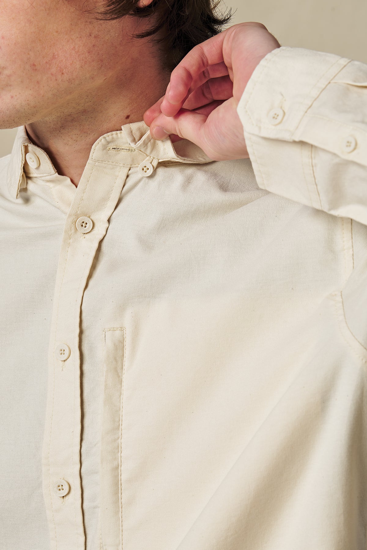 Foundation LS Shirt - Natural Undyed