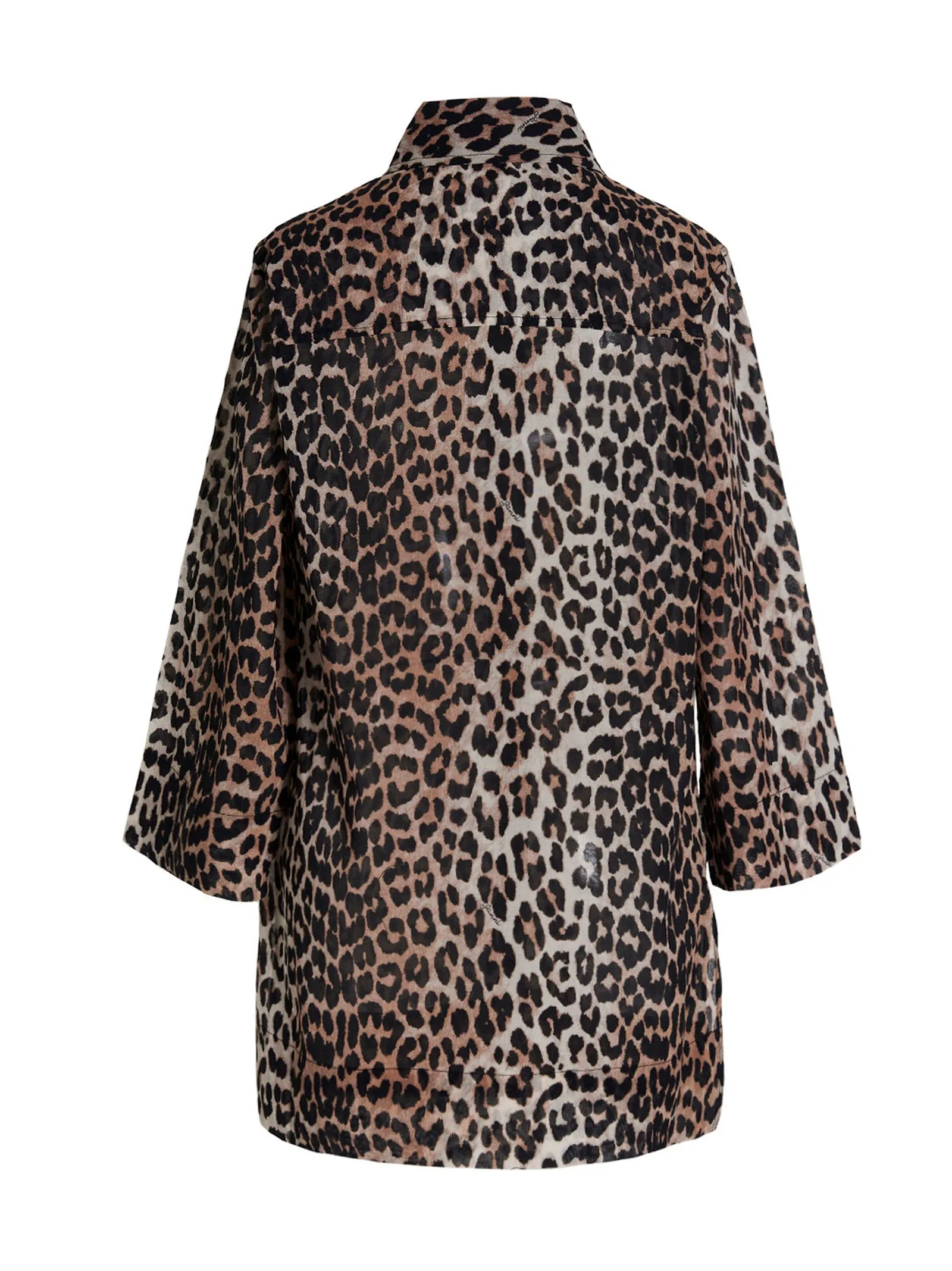 Leopard Print Shirt by Ganni