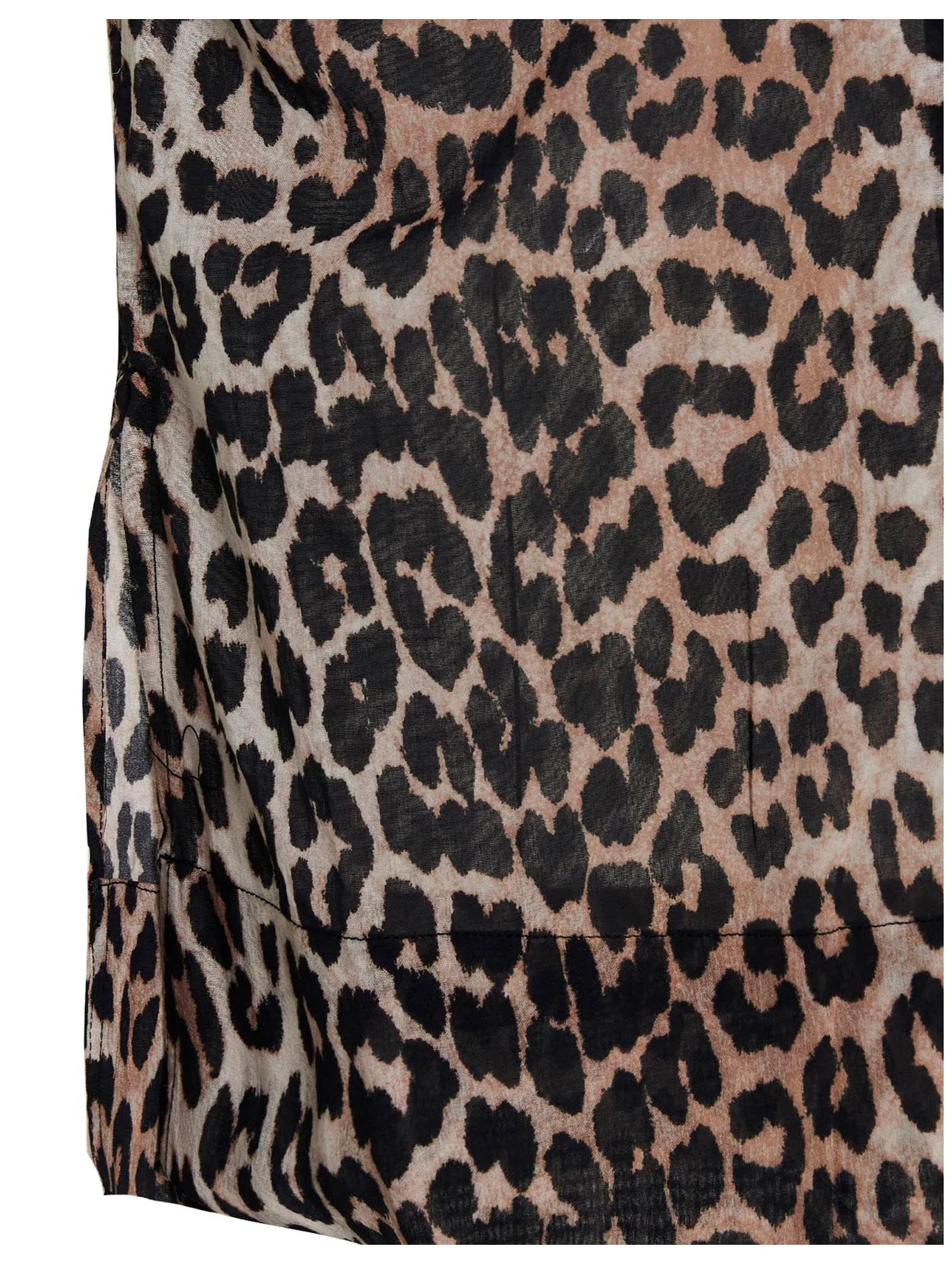 Leopard Print Shirt by Ganni