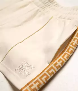 geo cream shorts