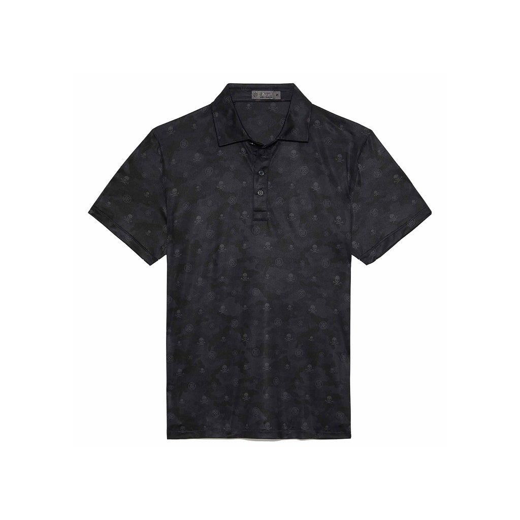 G/FORE Onyx Icon Camo Printed Polo