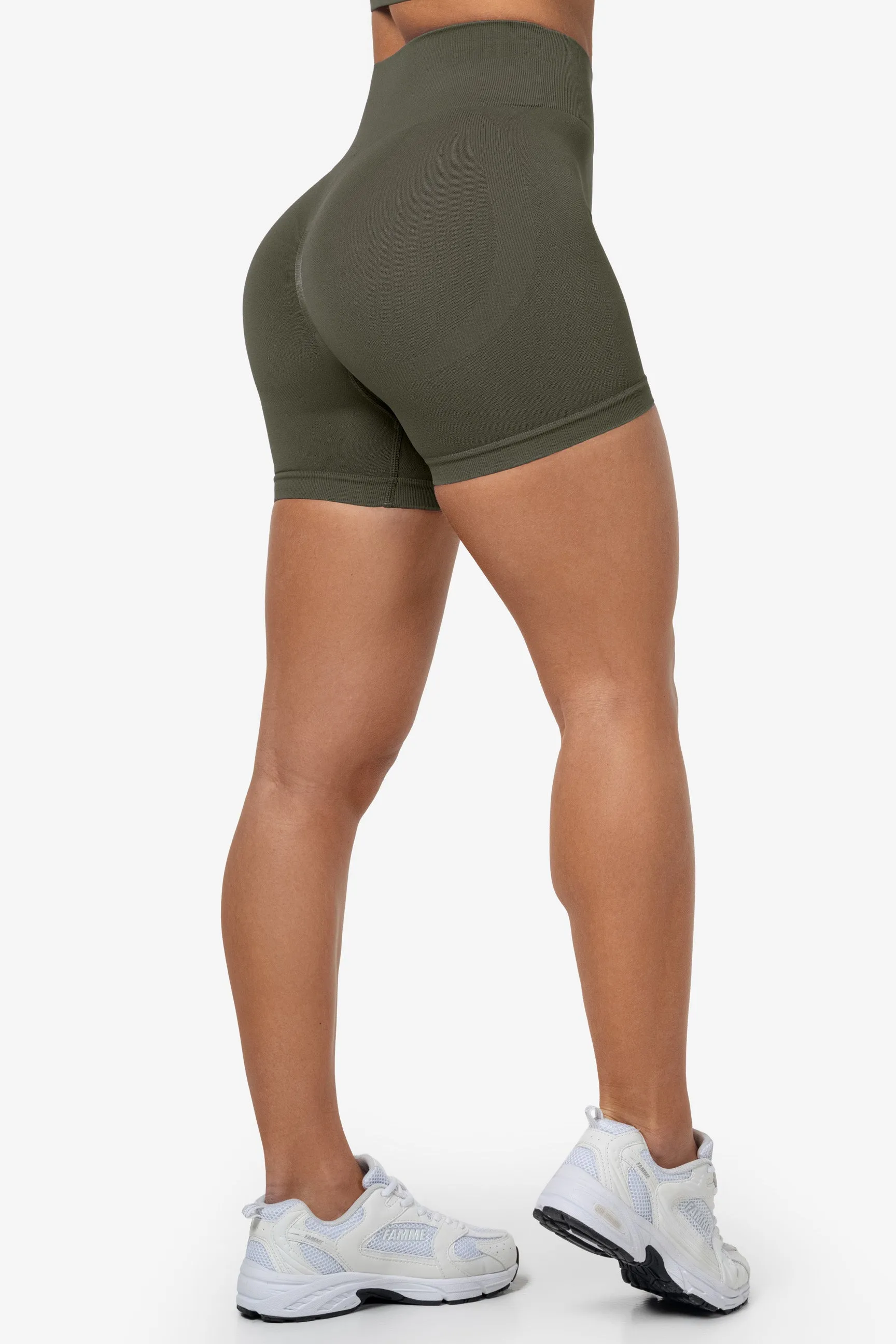 Green Workout Shorts