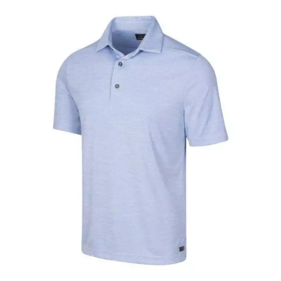 Greg Norman Heathered Polo - Ultra Blue (Result: Golf Apparel - Greg Norman Heathered Polo, Ultra Blue)