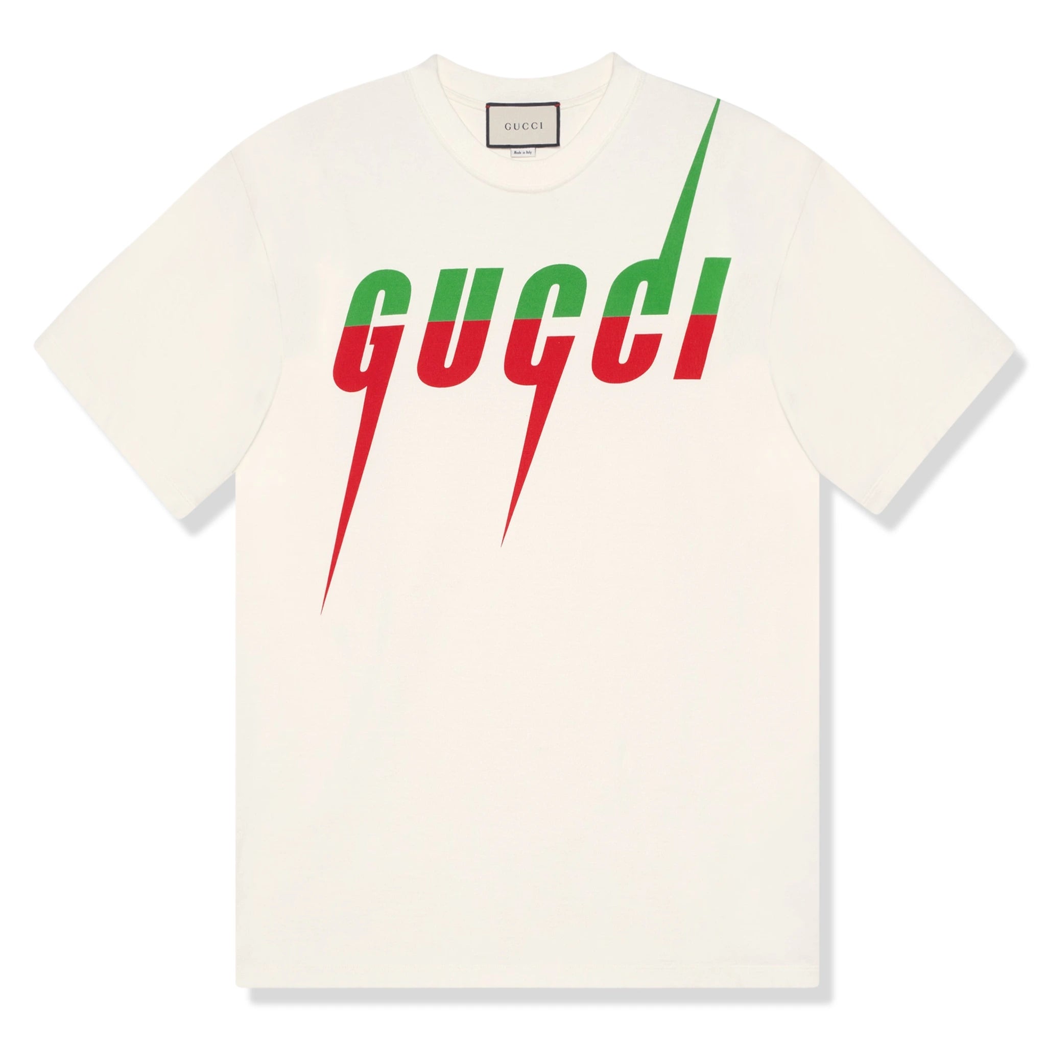 Gucci Blade Print T Shirt (White)