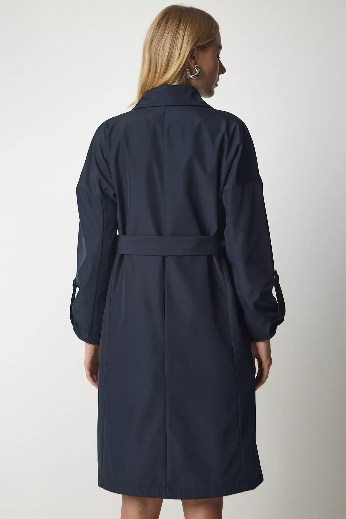 Ladies' Istanbul Trench Coat with Waist Tie for Seasonal Happiness