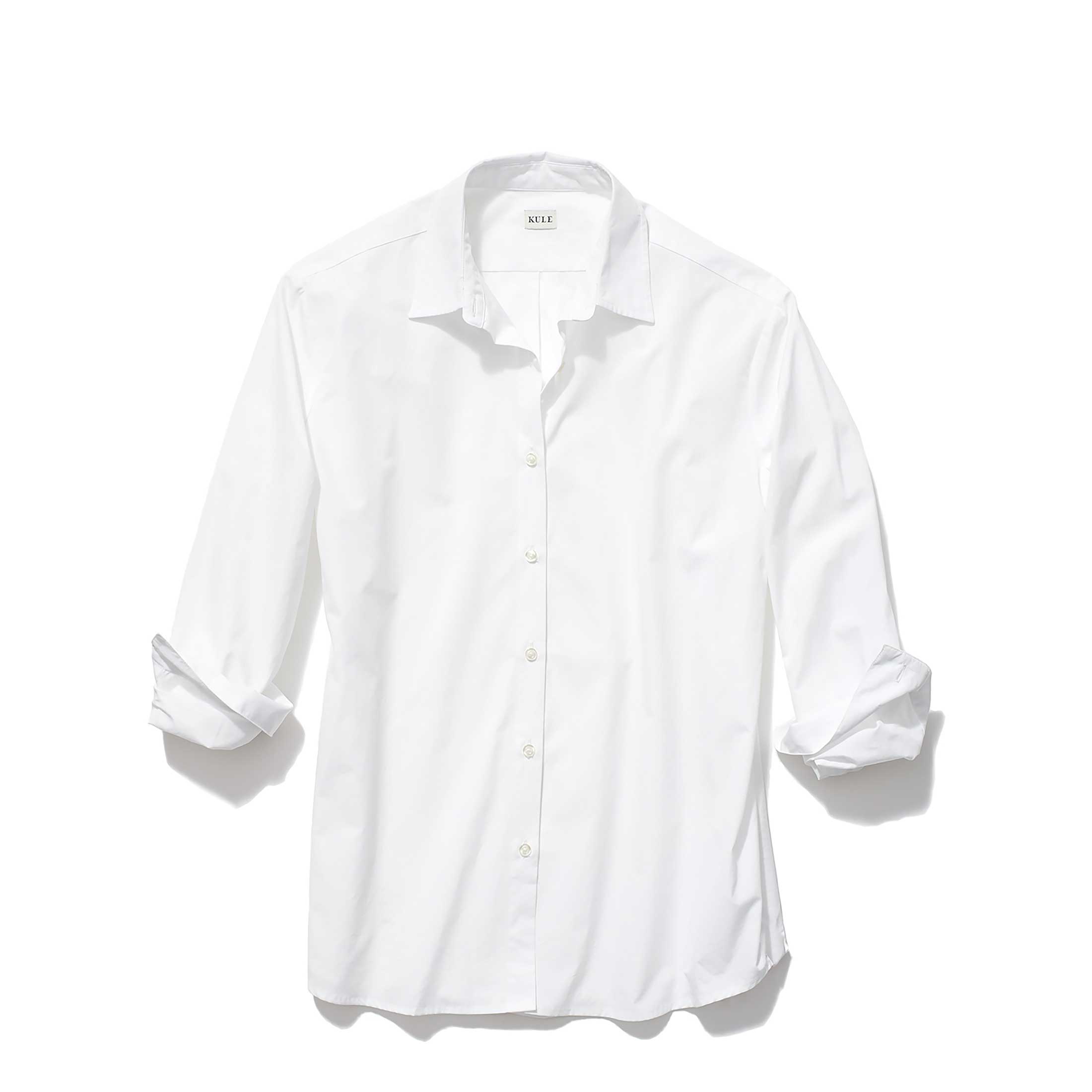 Hutton Oversized Shirt - White | Shop Now