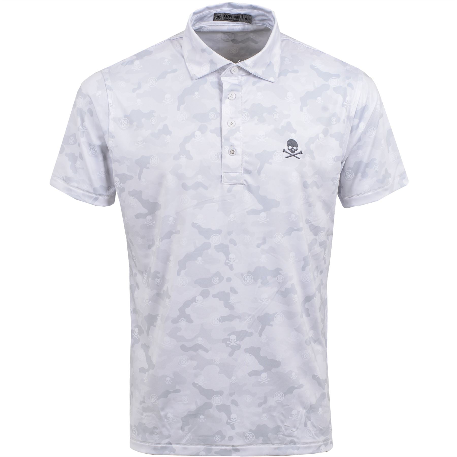 Icon Camo Print Polo Snow - Autumn Winter 2023