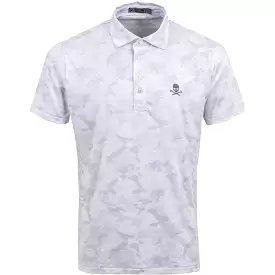 Icon Camo Print Polo Snow - Autumn Winter 2023