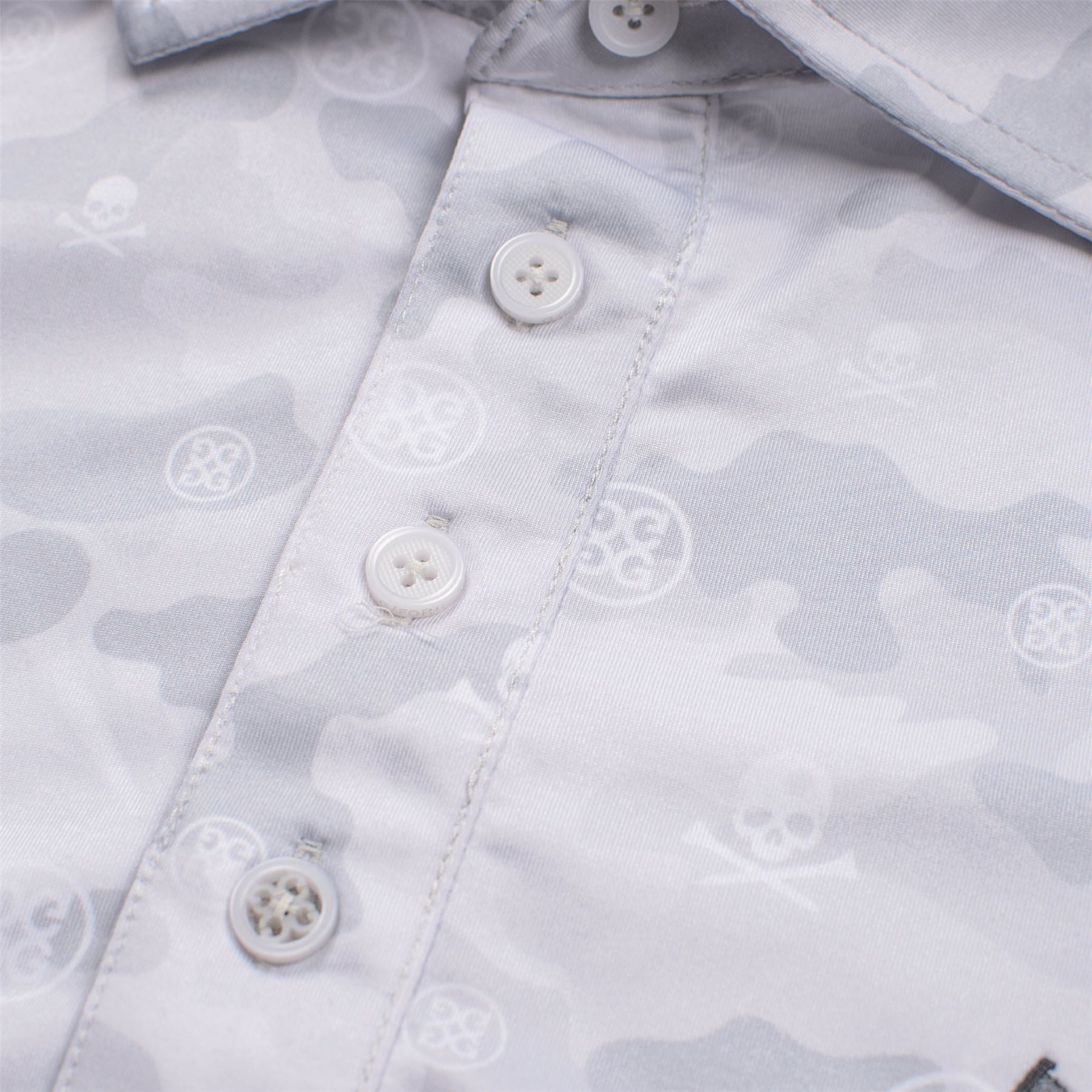 Icon Camo Print Polo Snow - Autumn Winter 2023