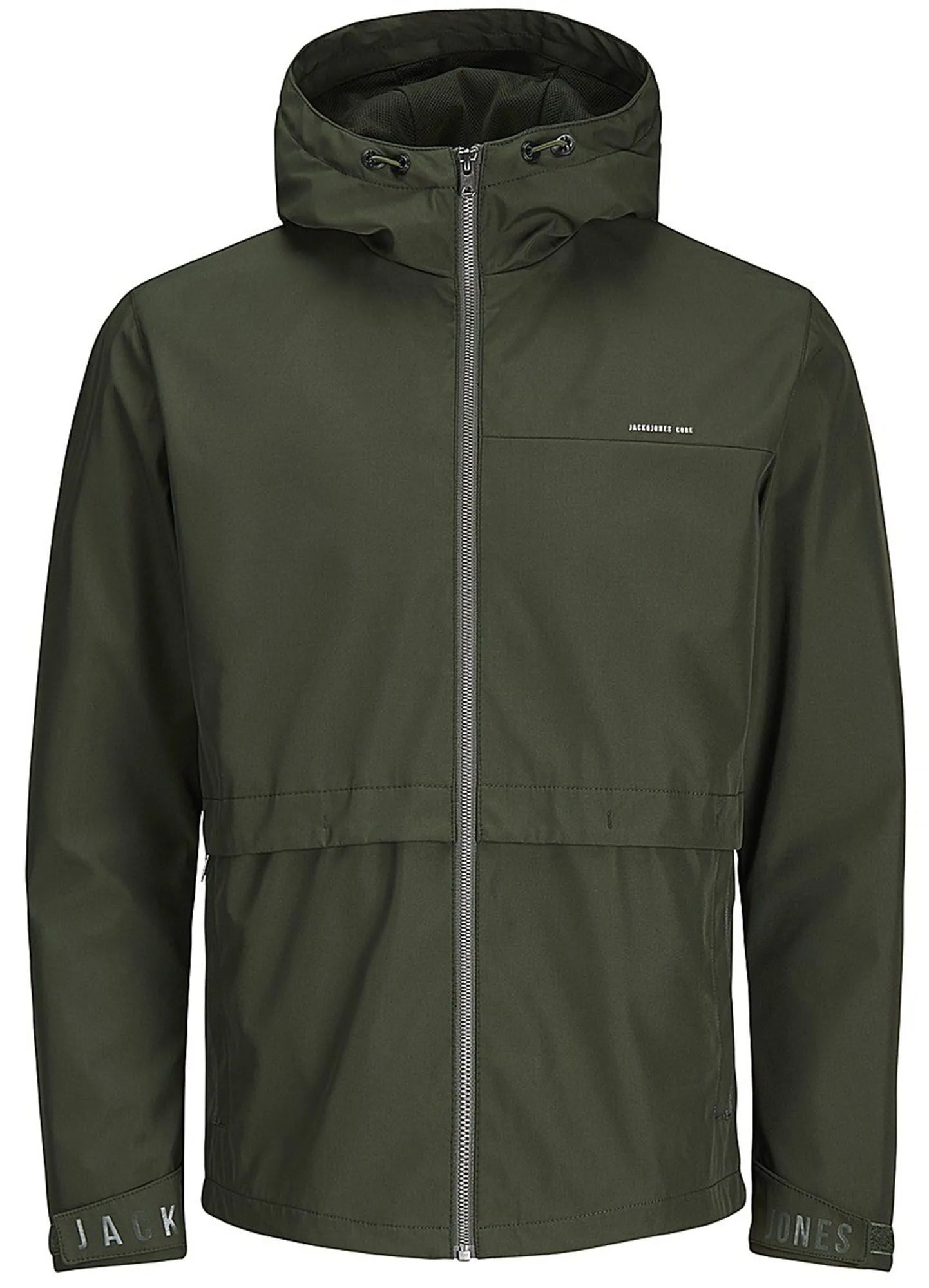 Jack & Jones Core Sporty Hooded Jacket in Rosin Enzo