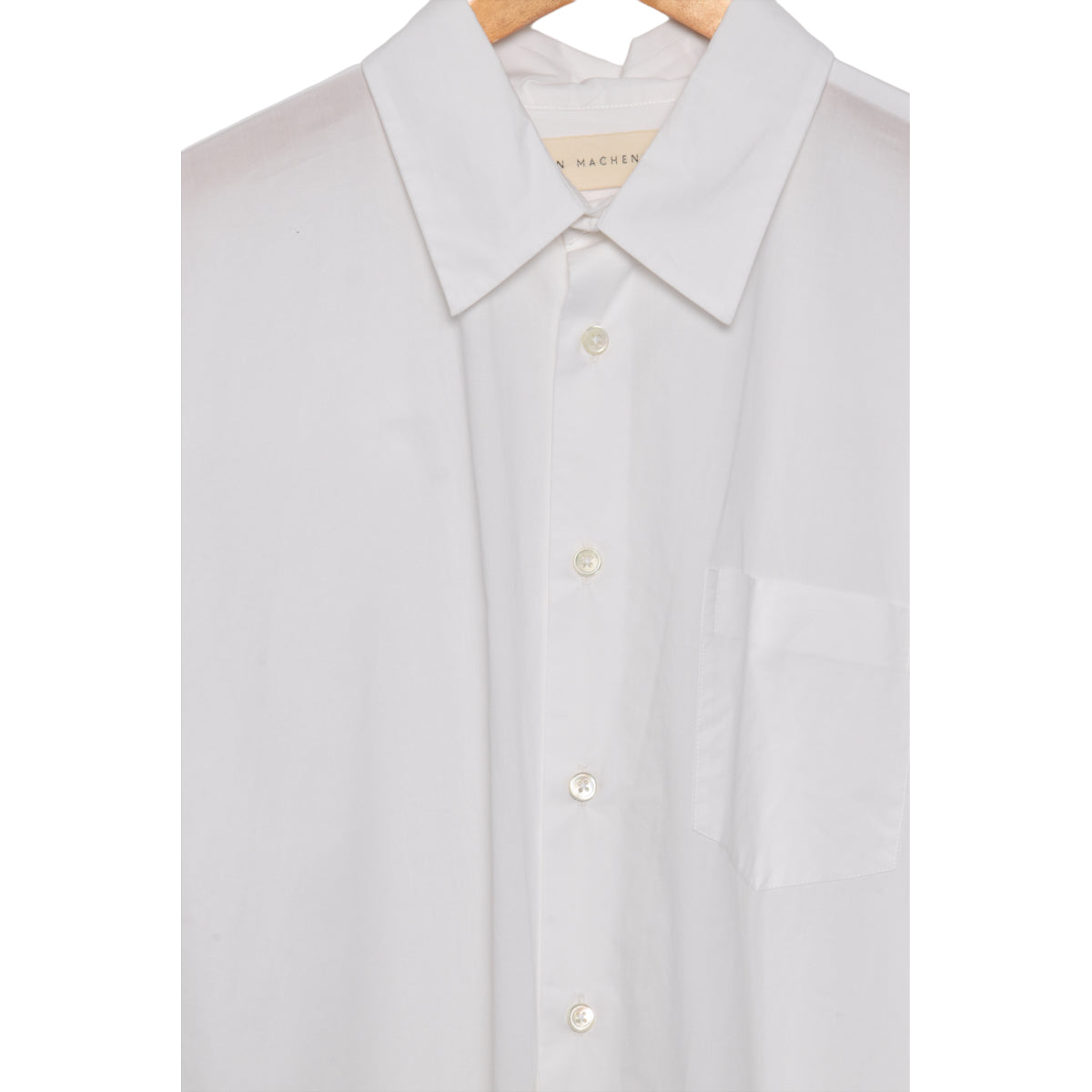 Jan Machenhauer Christopher Oversize Shirt white