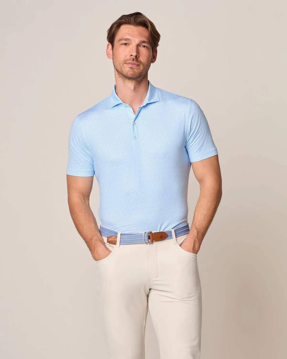 Johnnie-O Julian Printed Featherweight Performance Polo