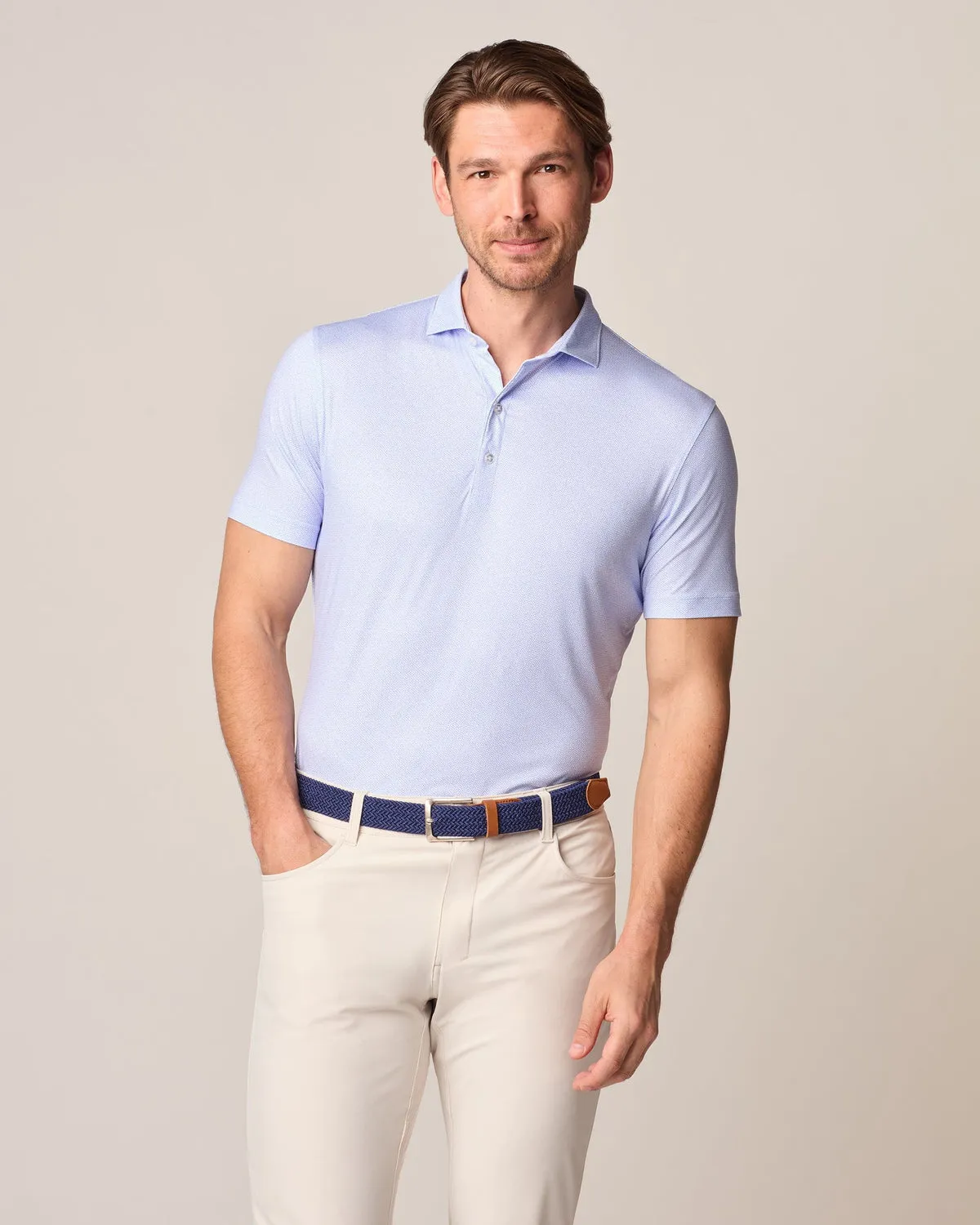 Johnnie-O Julian Printed Featherweight Performance Polo