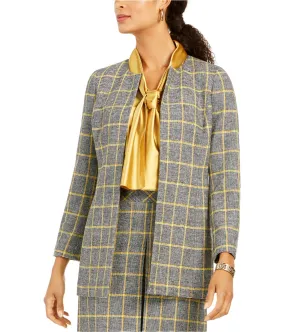 Kasper Women's Plaid Blazer Jacket for sale