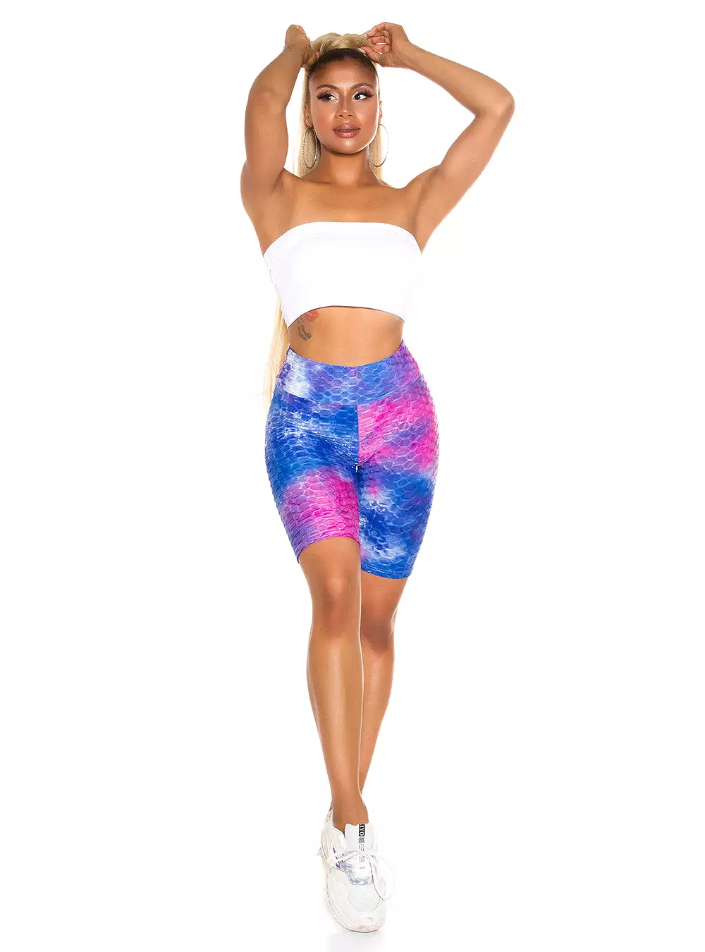 KouCla Shorts with Multicolor Push-up Design