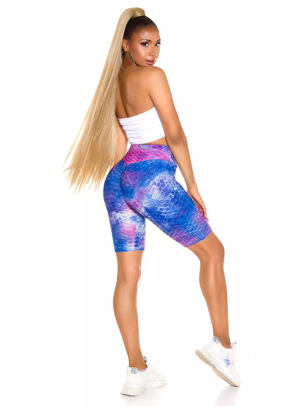 KouCla Shorts with Multicolor Push-up Design