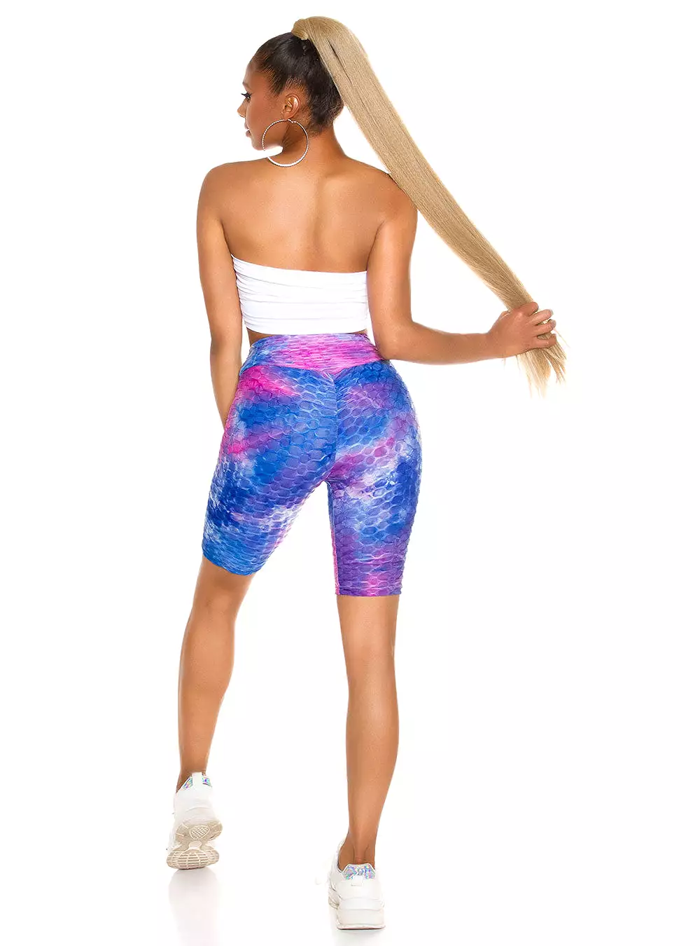 KouCla Shorts with Multicolor Push-up Design