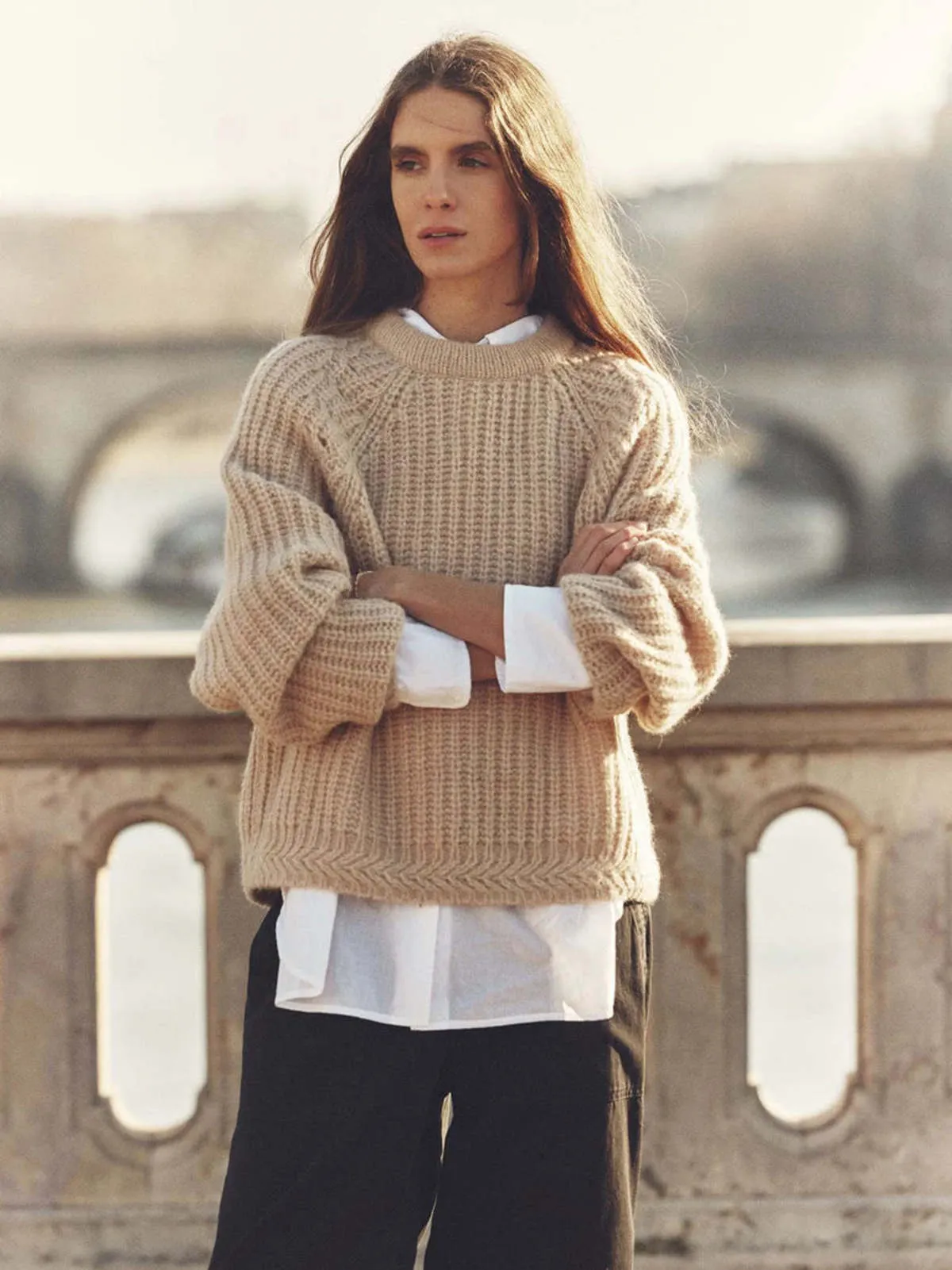 Cream Ice Landrey Sweater