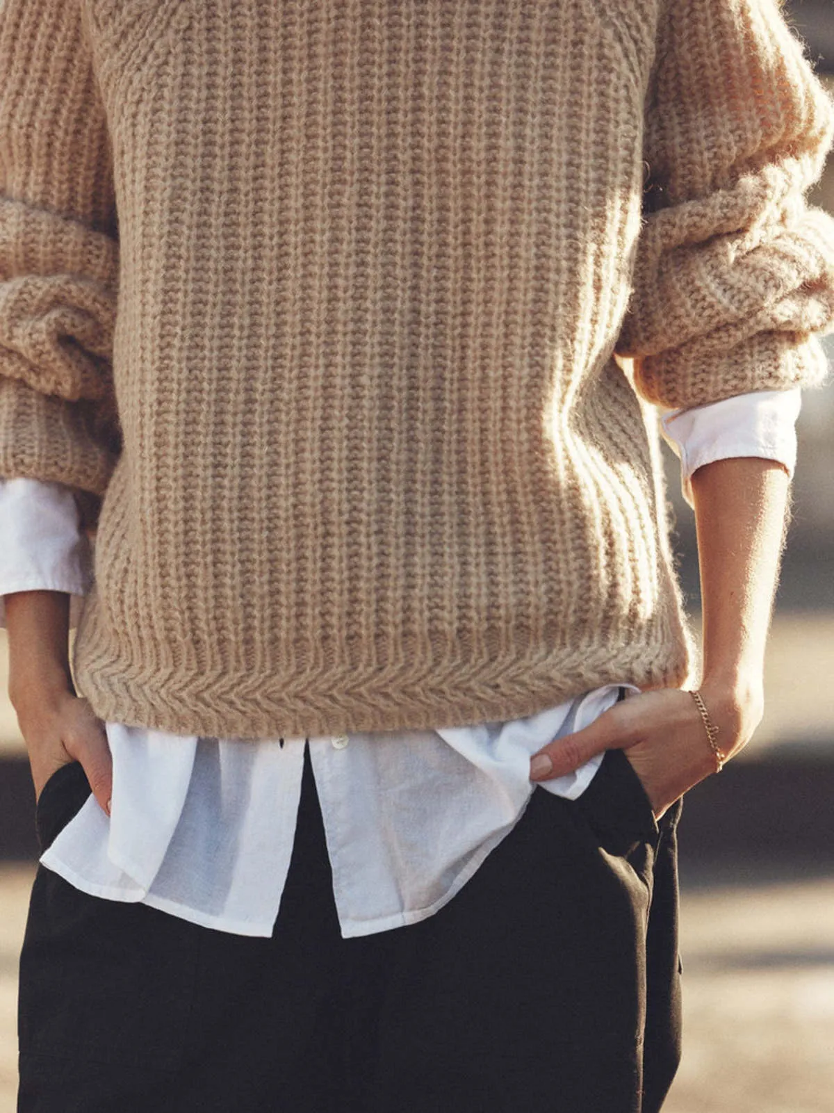 Cream Ice Landrey Sweater