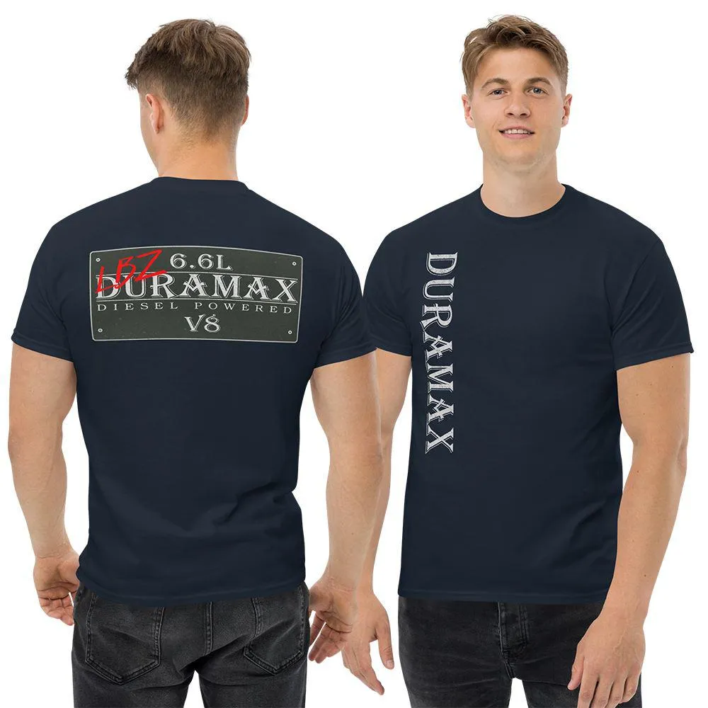 Duramax T-Shirt with Vintage Sign Design and Double Sided Print by LBZ