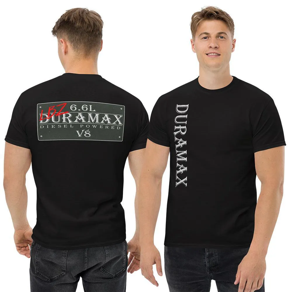 Duramax T-Shirt with Vintage Sign Design and Double Sided Print by LBZ