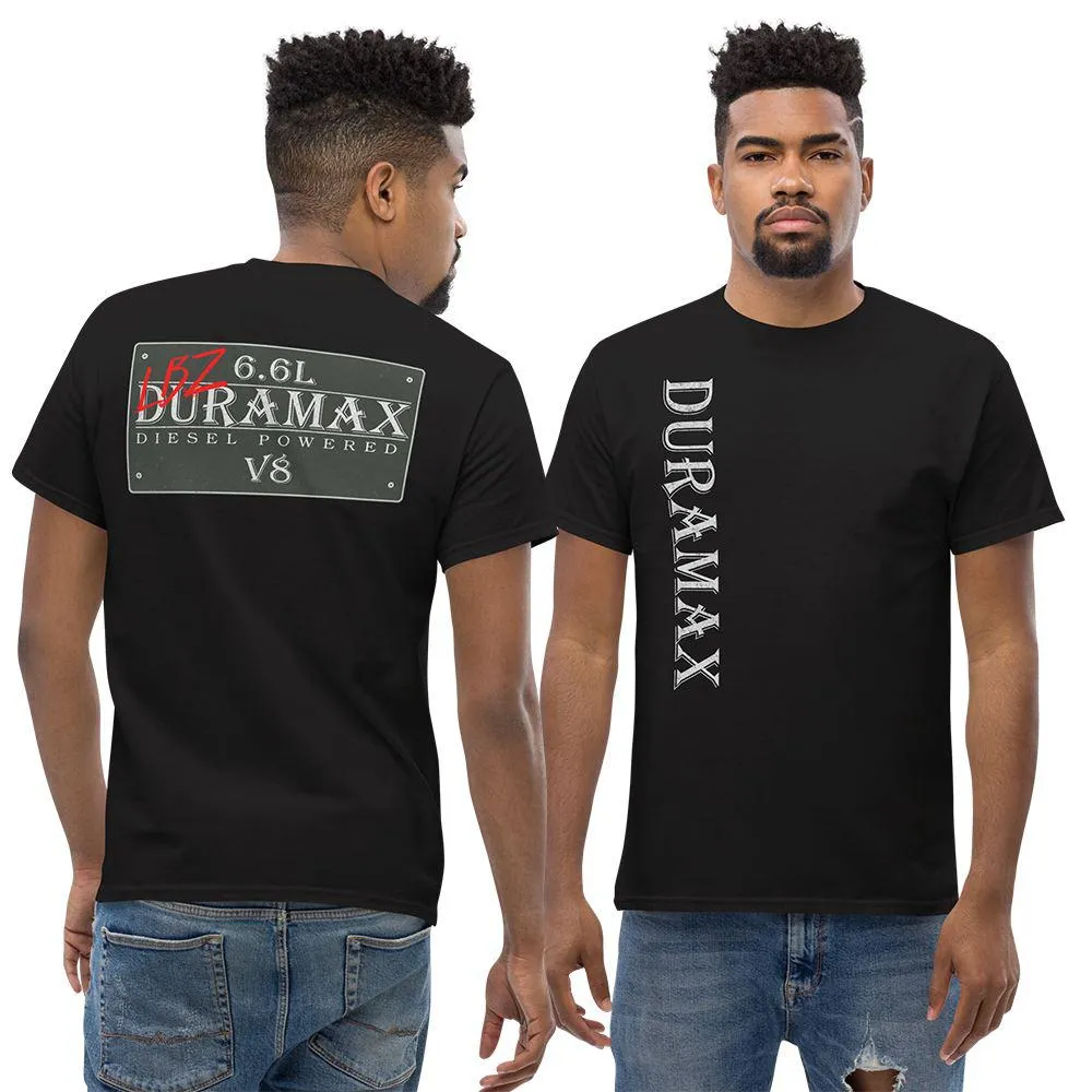 Duramax T-Shirt with Vintage Sign Design and Double Sided Print by LBZ