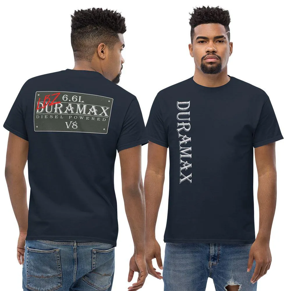 Duramax T-Shirt with Vintage Sign Design and Double Sided Print by LBZ