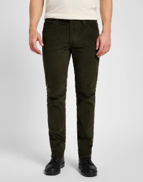 Lee Regular Straight Corduroy Jeans in Olive Night