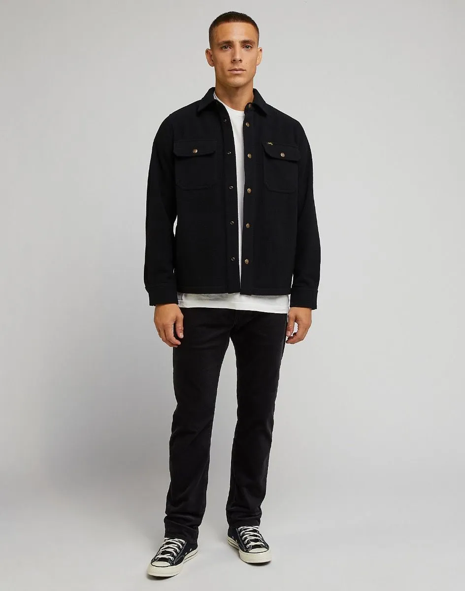 Lee Slim Corduroy Jeans in Charcoal MVP Extreme Motion