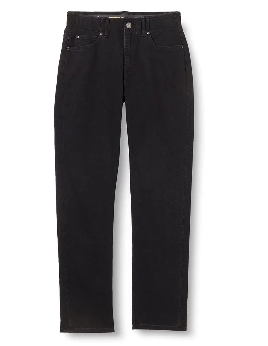 Black MVP Stretch Jeans Extreme Motion Straight by Lee