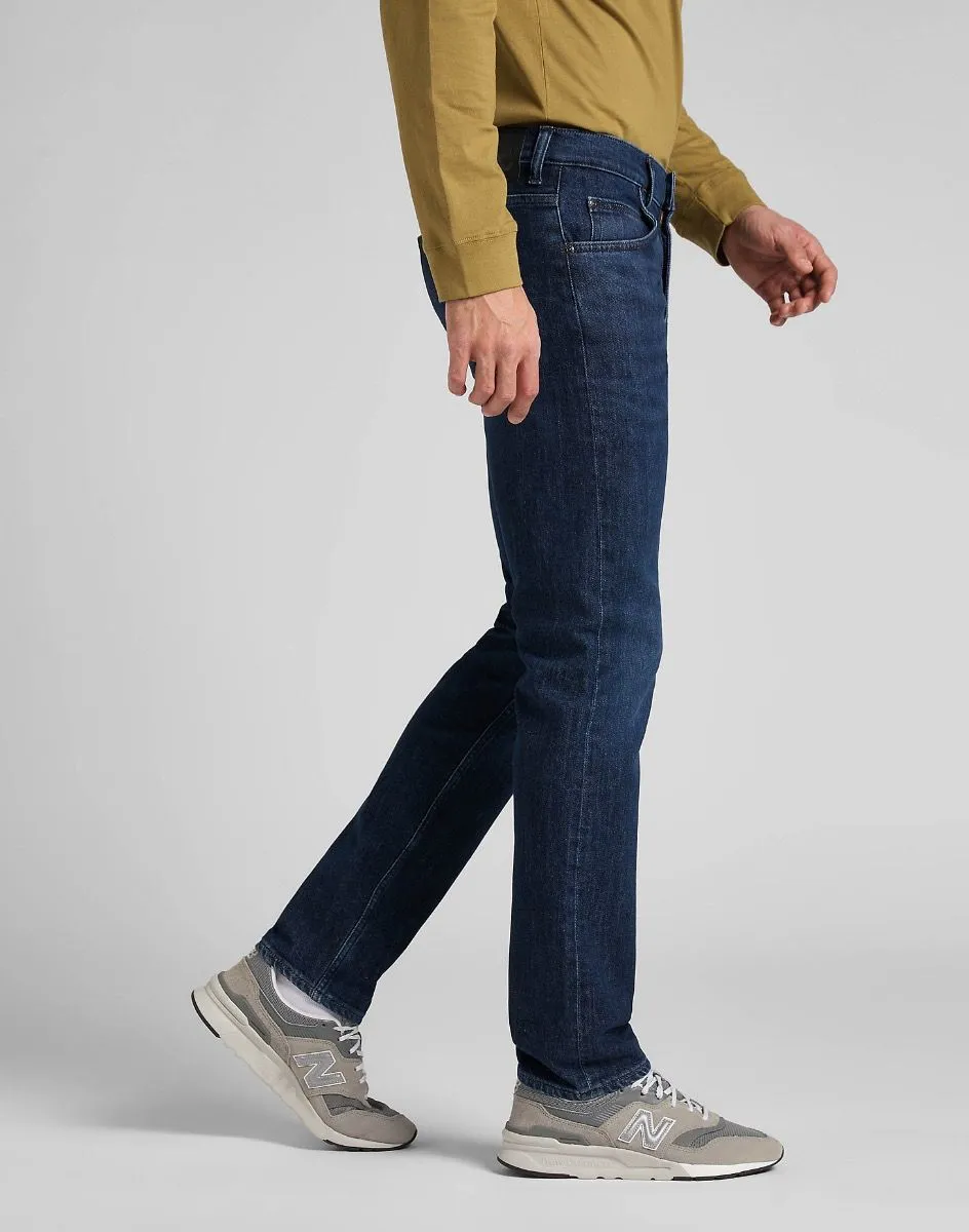 Lee Rider Slim Fit Denim Stretch Jeans in Deep Water