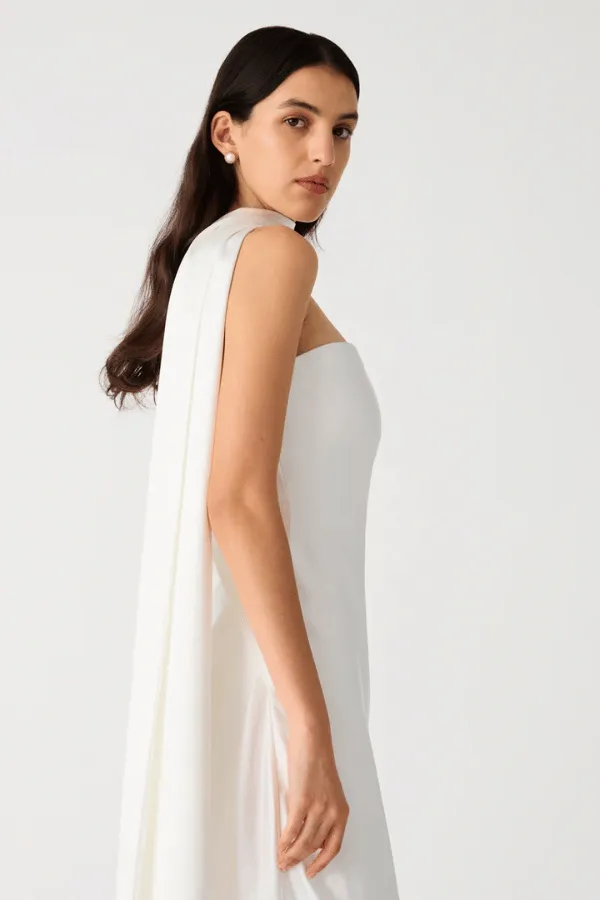 Lilia Ivory Maxi Dress