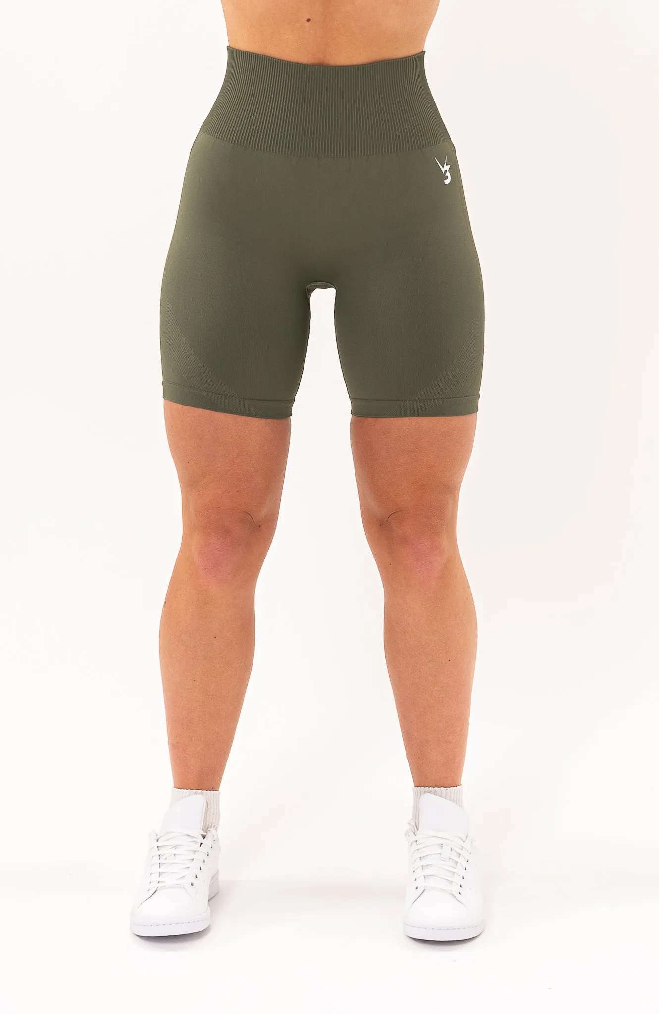 Olive Fade Limitless Seamless Shorts