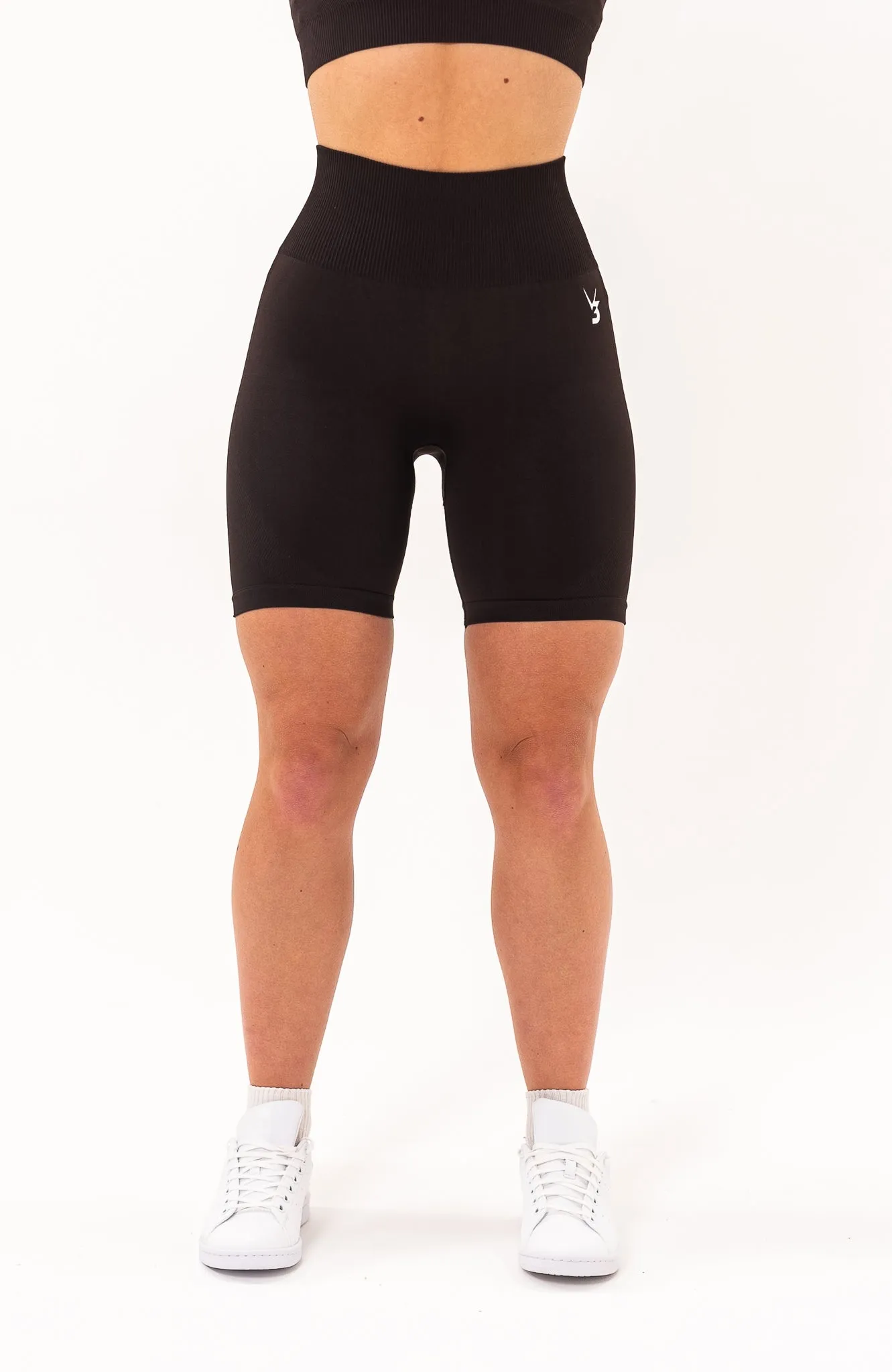 Walnut Brown Limitless Seamless Shorts