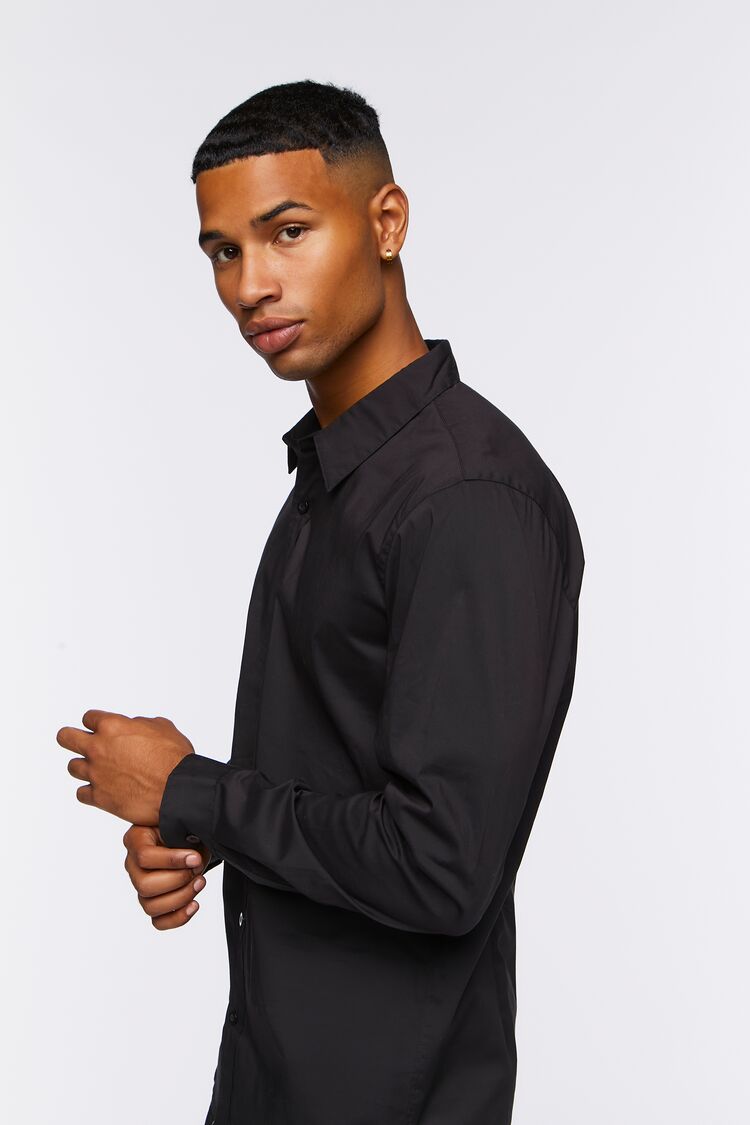 Long-Sleeve Shirt with Collar