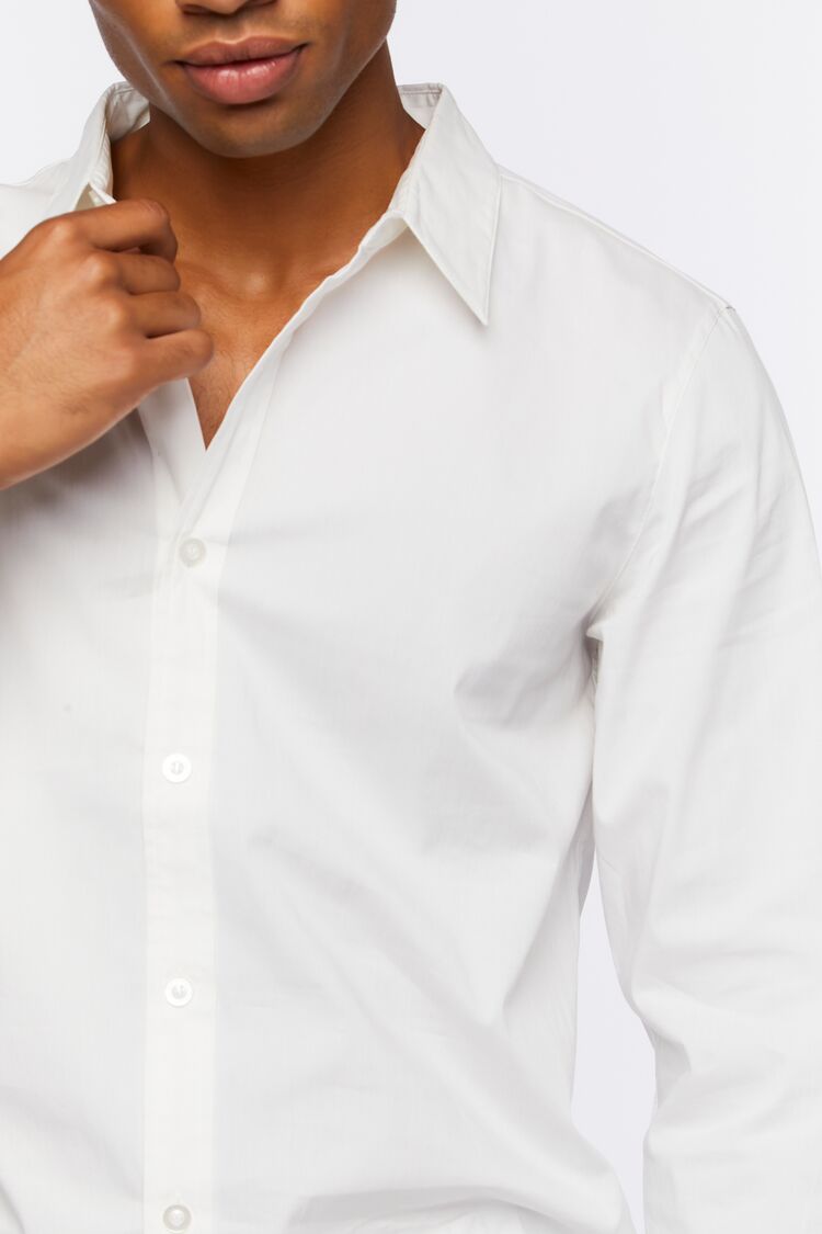 Long-Sleeve Shirt with Collar