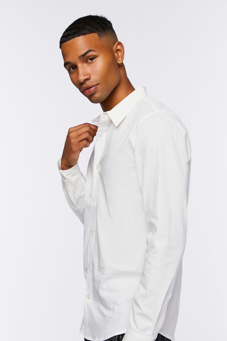 Long-Sleeve Shirt with Collar