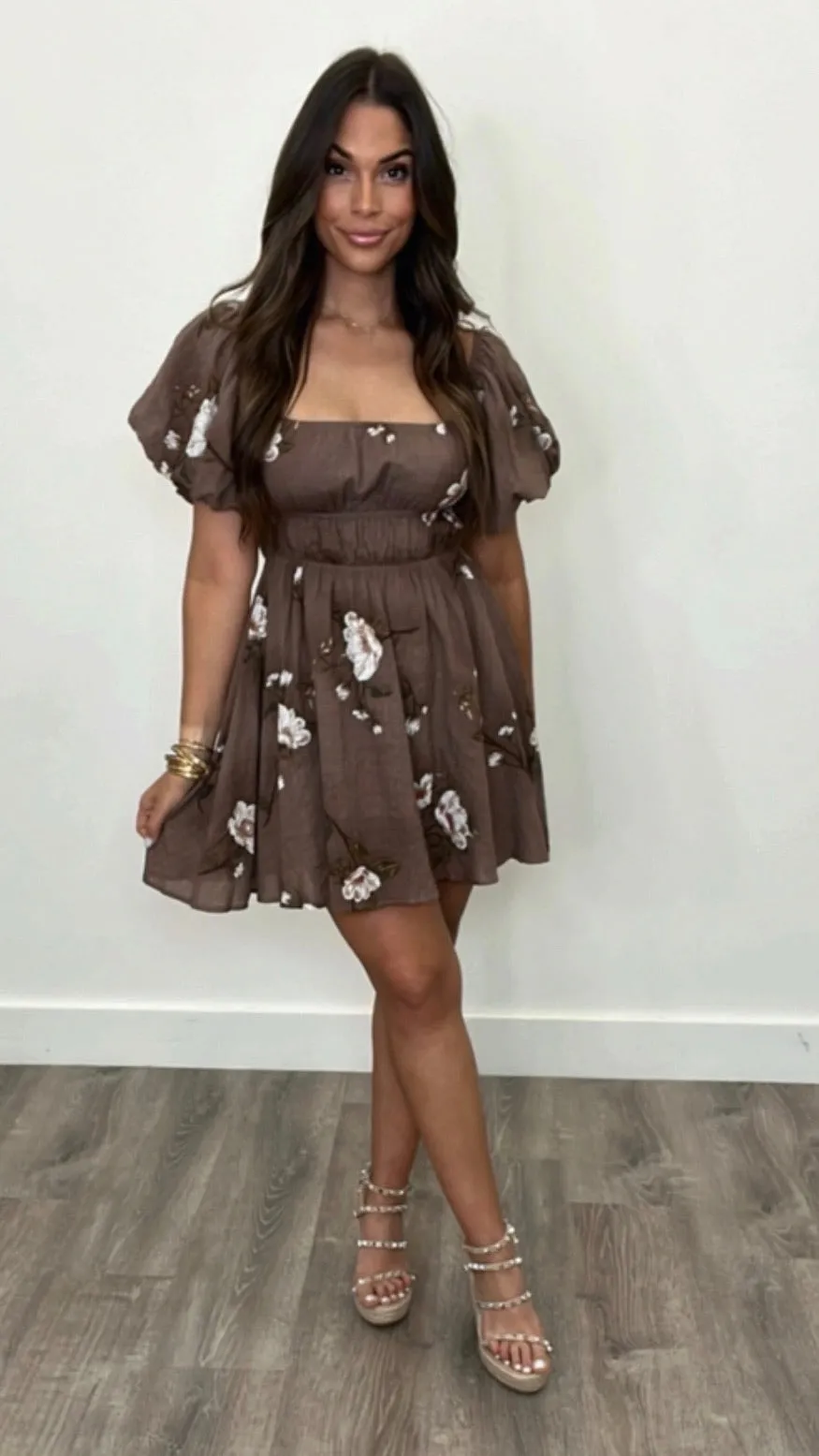 Lorena Flower Floral Dress