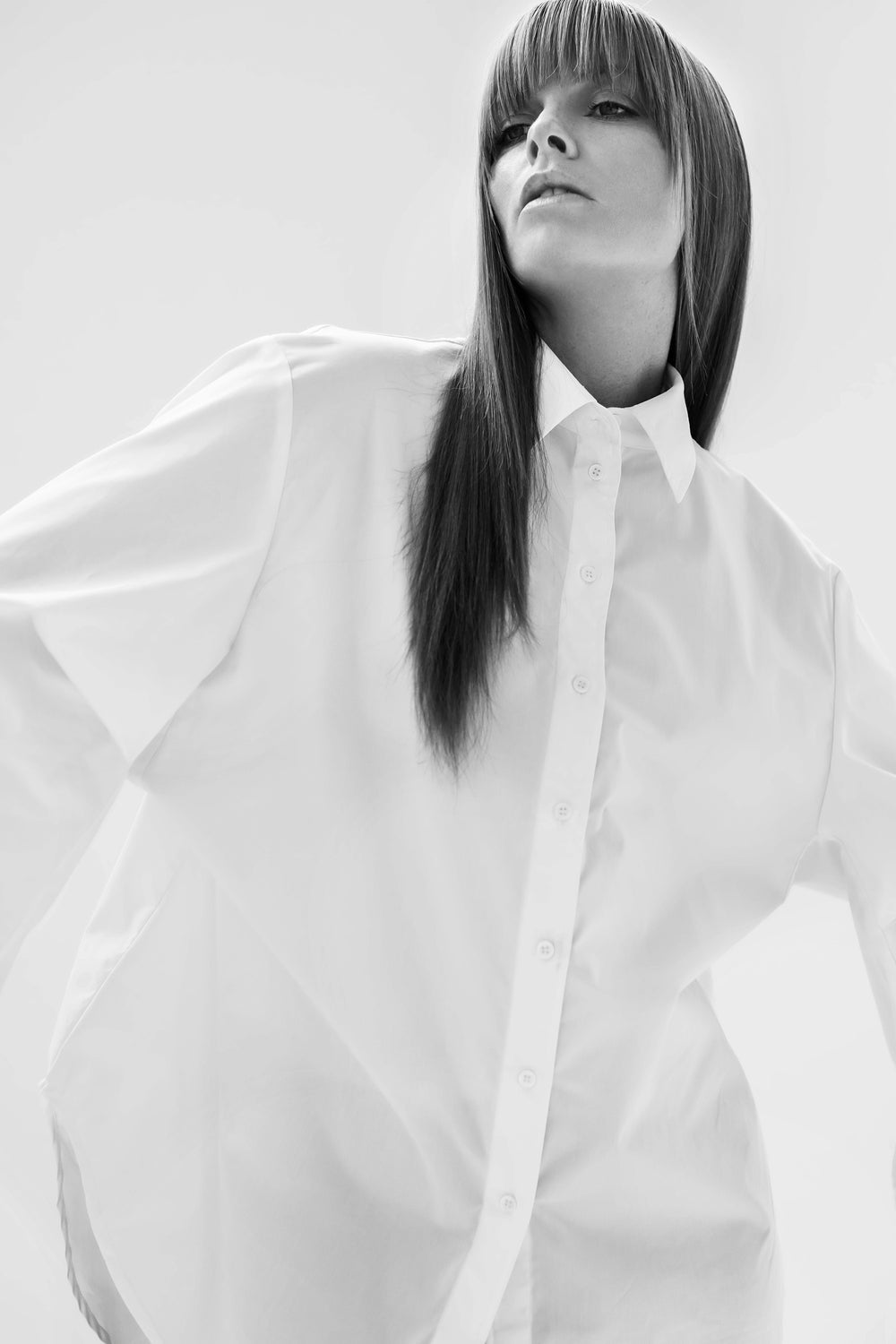 Lounge The Label - White Frias Shirt