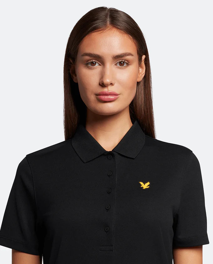 Lyle & Scott Women's Ana Polo Black - Spring/Summer 2023