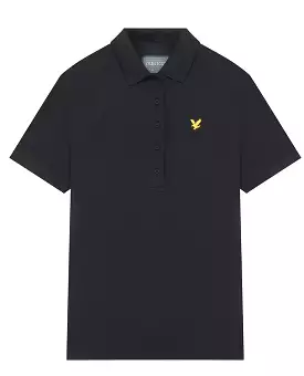 Lyle & Scott Women's Ana Polo Black - Spring/Summer 2023