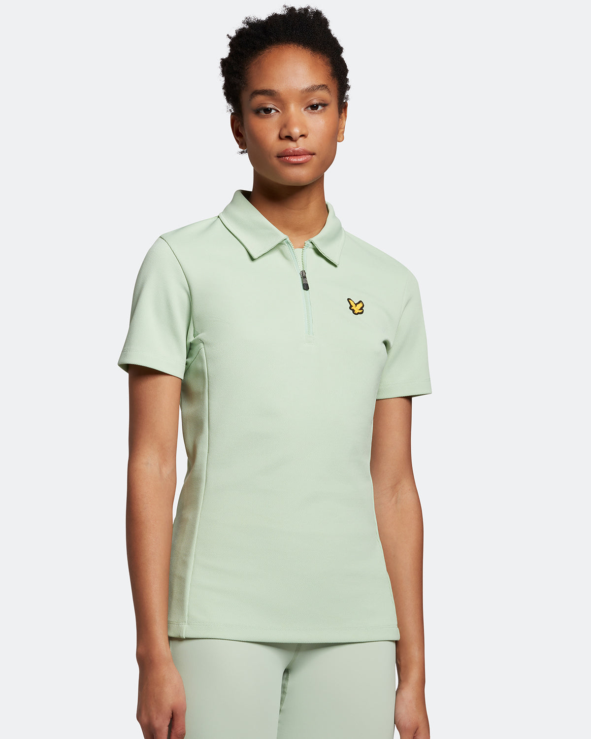 Lyle & Scott Womens Sue Polo Pale Teal - SS23 - Buy Now!