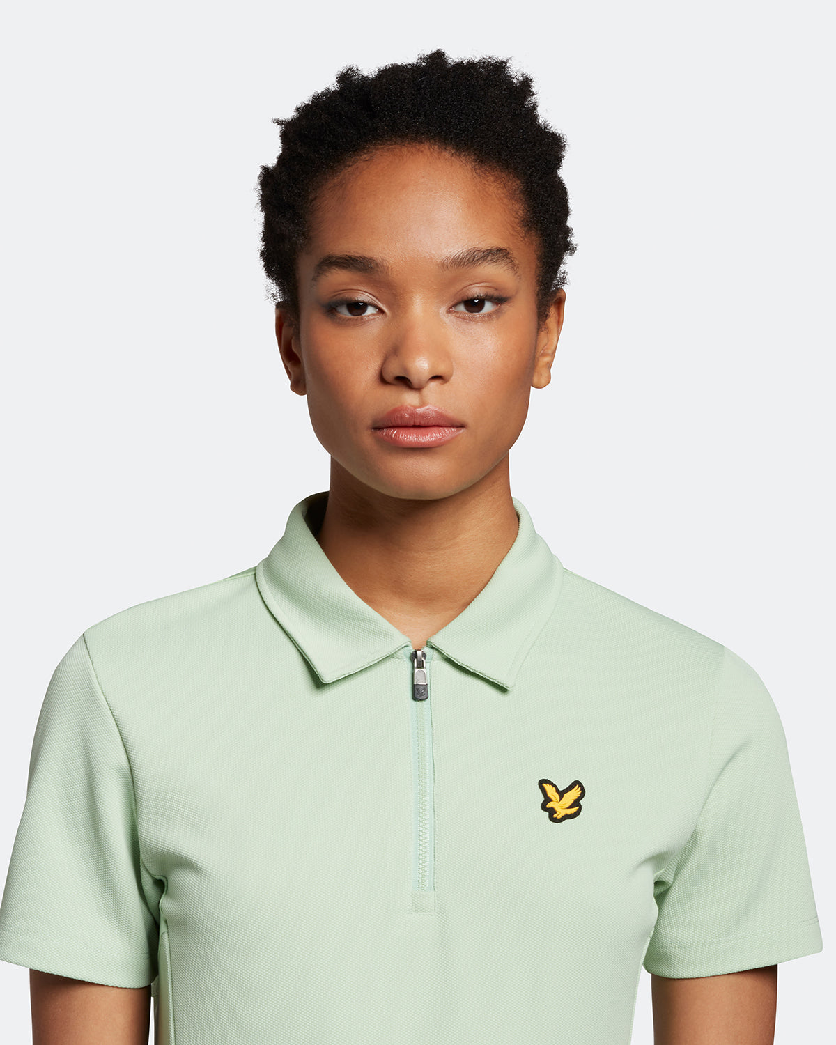 Lyle & Scott Womens Sue Polo Pale Teal - SS23 - Buy Now!