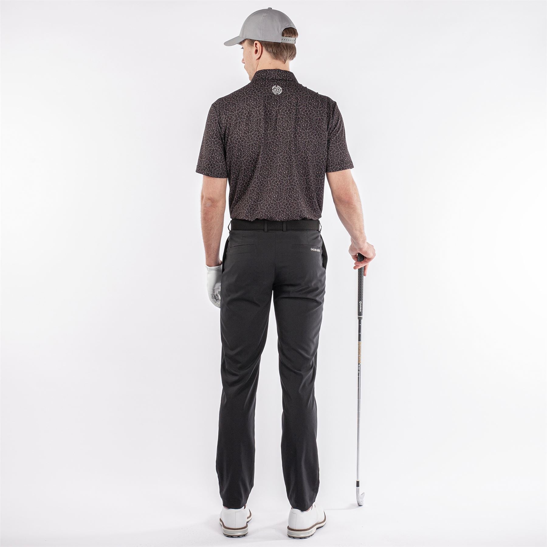 Mani Ventil8+ Polo Black - 2024, Breathable Regular Fit.