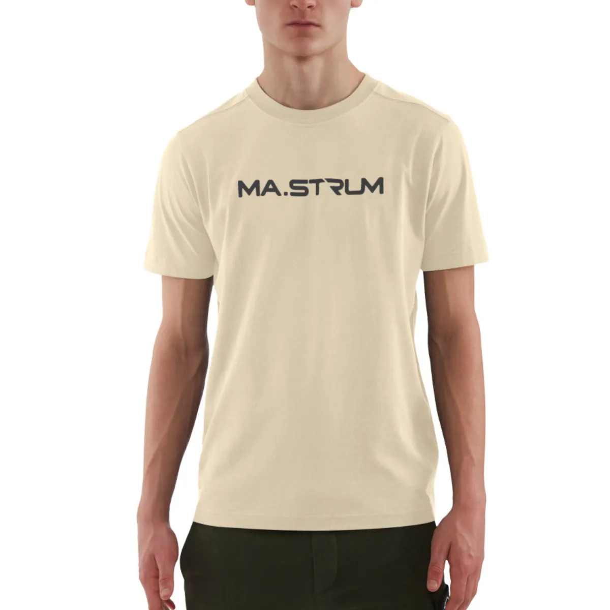 MA.STRUM - Ash Chest Print T-Shirt