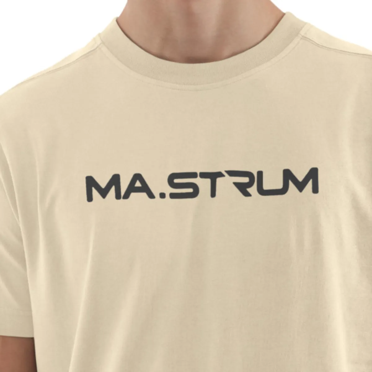 MA.STRUM - Ash Chest Print T-Shirt