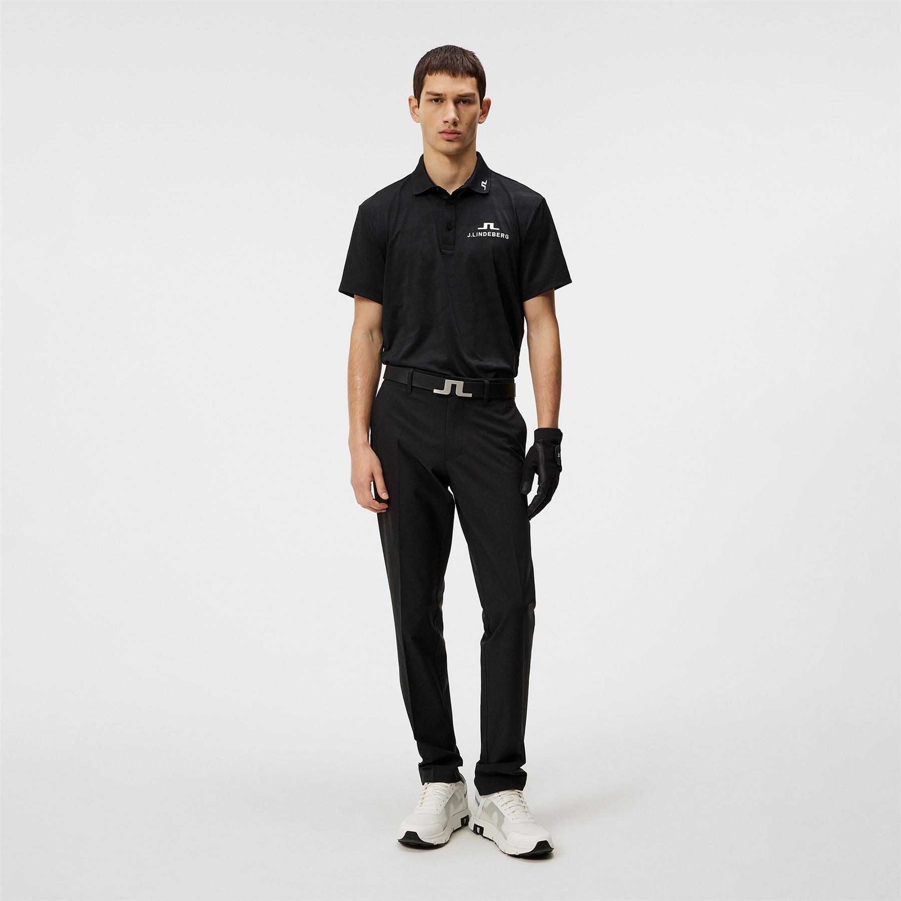 Mat Regular Fit Black Jacquard Tour Polo SS24