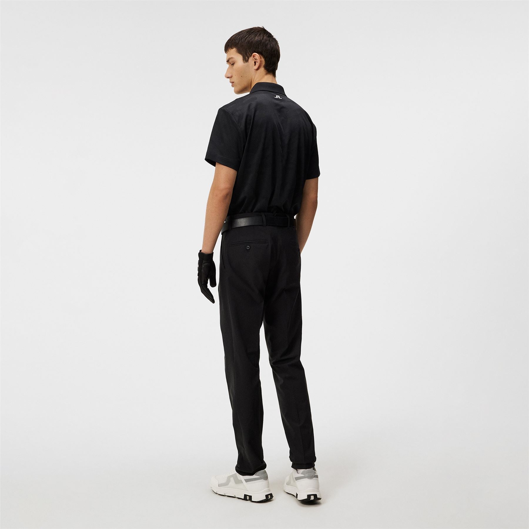 Mat Regular Fit Black Jacquard Tour Polo SS24