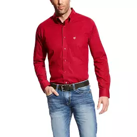 Mens Ariat Glenn Shirt - True Crimson | Buy Now!