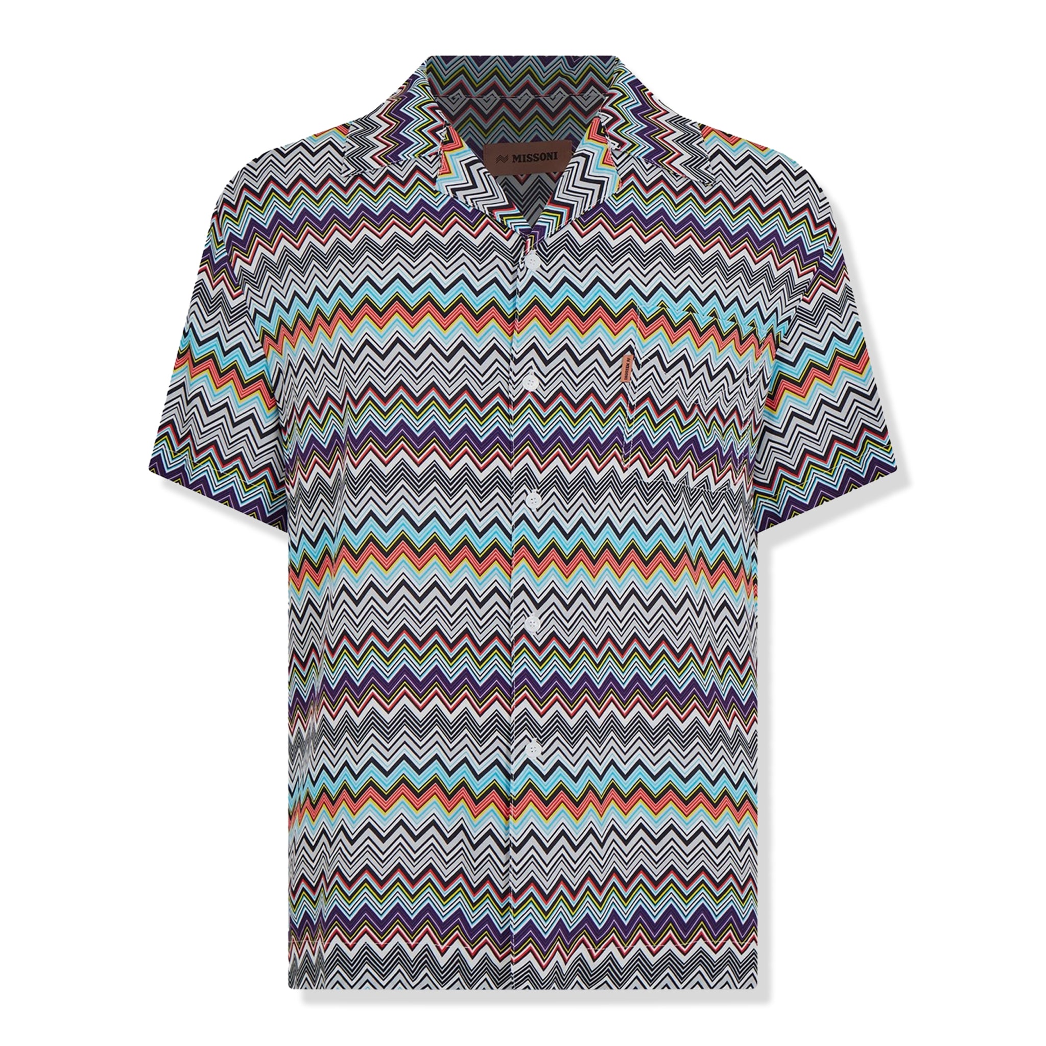 Missoni Zigzag Print Multicolor Shirt